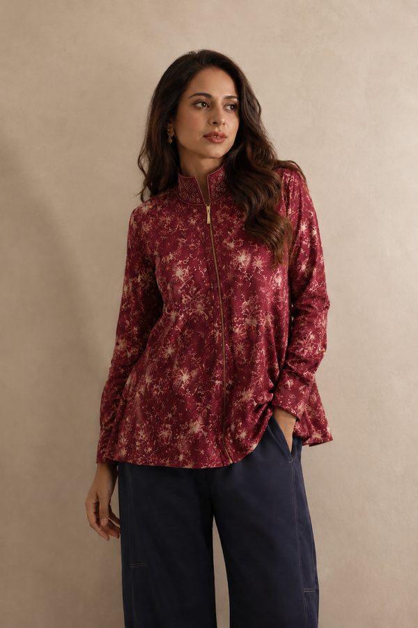 Zipped Kalli Shirt