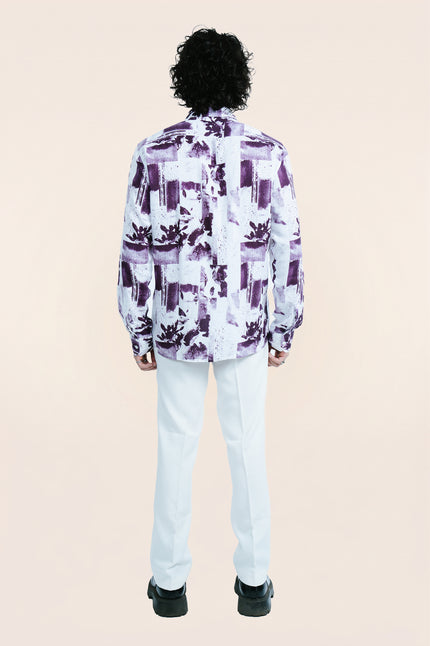 Printed Linen Shirt