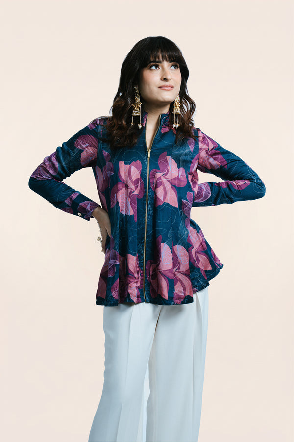 Zipped Kalli Shirt