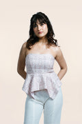 Blush Heirloom Peplum Corset