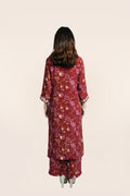 Classic Kameez Set With Layered Stole