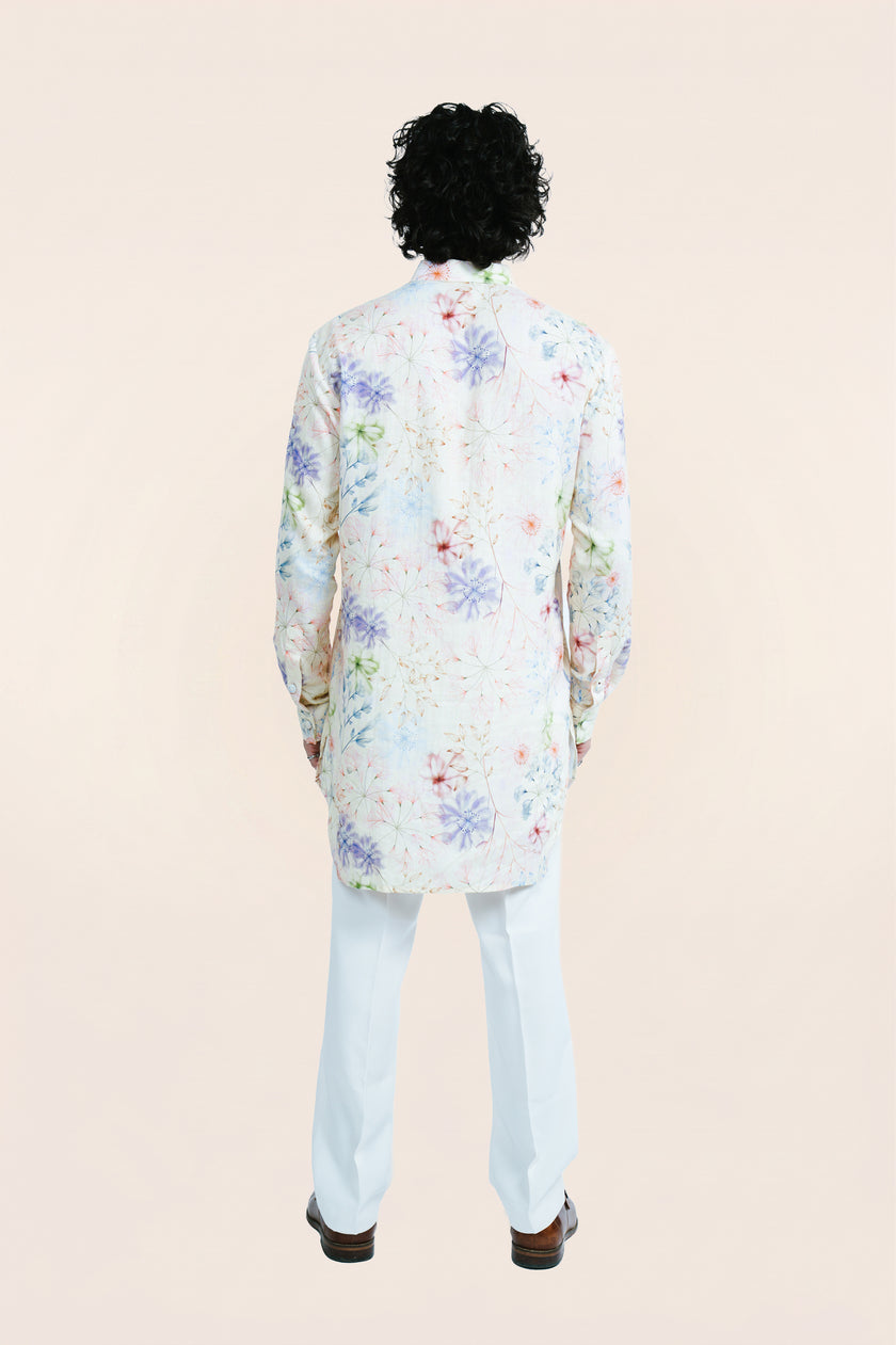 Zipped Short Kurta