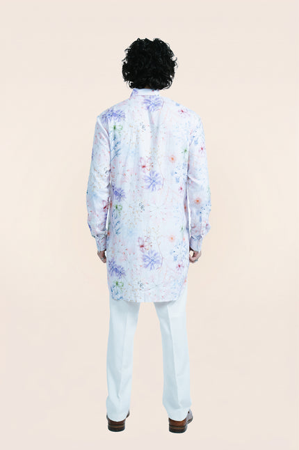 Zipped Short Kurta