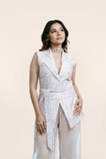 The Bell Set With Organza Flap Pants