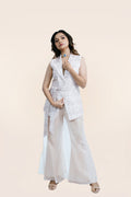 The Bell Set With Organza Flap Pants